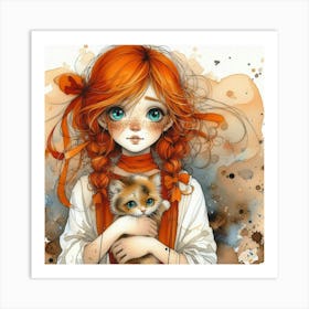 Kitty Art Print