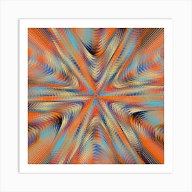 Whirling Geometry - #19 Art Print