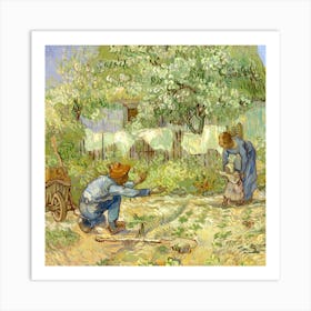 Van Gogh Life 2 Art Print