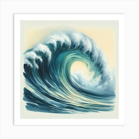 Big Wave Art Print