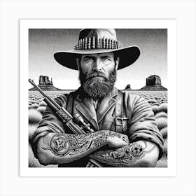 Lone Ranger Art Print