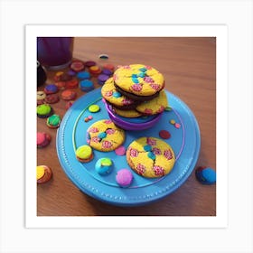 Macarons Art Print