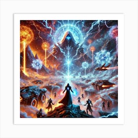 Episode 7 The Heart Of The Storm Art Print