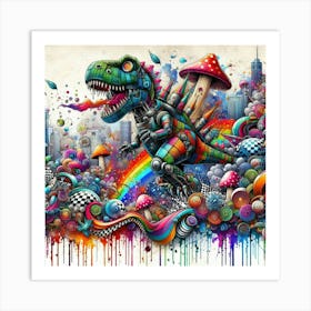 Tyrannosaurus Art Print