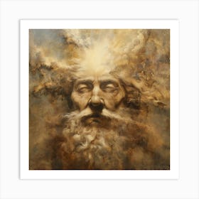 'The Face Of God' Art Print