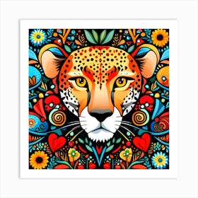 Cheetah Art Print