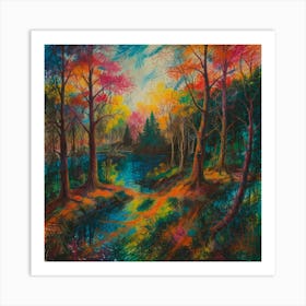 Forest 14 Art Print