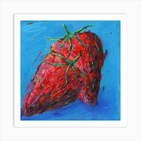 Strawberries 1 Art Print