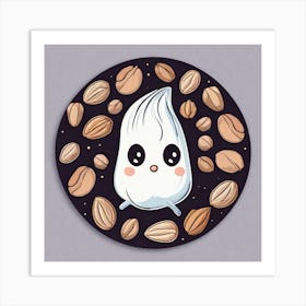 Kawaii 8 Art Print