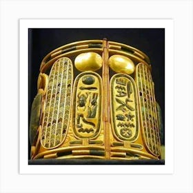 Pharaonic ring Art Print