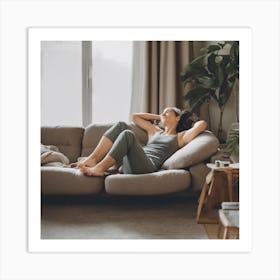 Maddies Mood Living Room Art print 1 Art Print