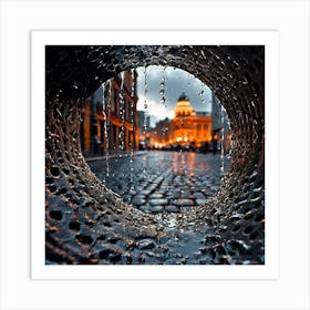 City At Night Art Print