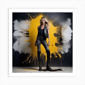 Kate Moss 2 Art Print