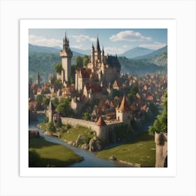 Medieval Kingdom Art Print