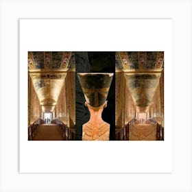 Egyptian Temple 32 Art Print