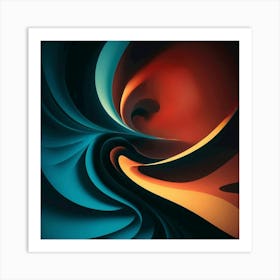 Cosmic Swirl Art Print