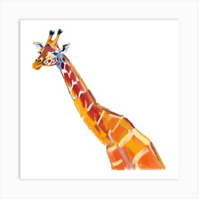 Giraffe 07 1 Art Print