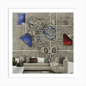 Abstract Wall Mural 2 Art Print