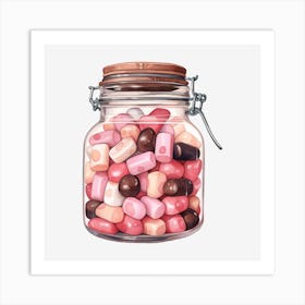 Candy Jar 21 Art Print