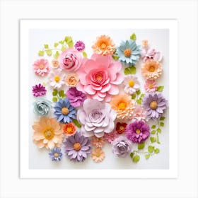 Flowers C Art Print