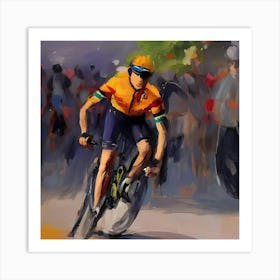 FINISH THE RACE! #00008 Art Print