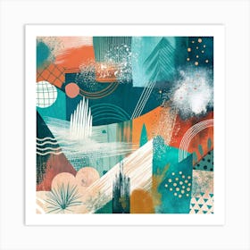 Abstract Painting 232 Art Print