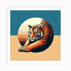 Tiger 3 Art Print