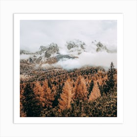 Dolomite Mountains 1 Art Print