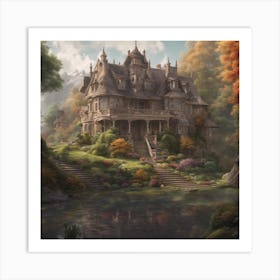 Fairytale House Art Print