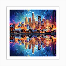 Cityscape 7 Art Print