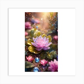 Lotus Flower 3 Art Print