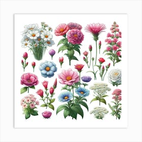 Flower glade 5 Art Print