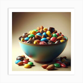 Candy Bowl Art Print