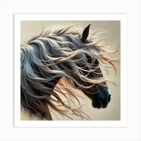 Horse Head Art Print