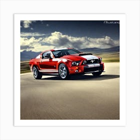 Ford Mustang Gt 5 Art Print