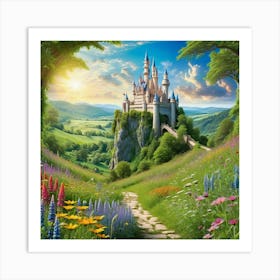 Cinderella Castle 10 Art Print