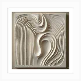 Wavy Wall Art 2 Art Print