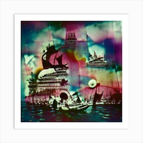 Phantomship Art Print