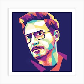 Robert Downey Jr Art Print