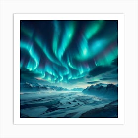 Aurora Borealis 3 Art Print