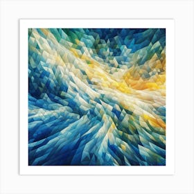 Abstract Background Art Print