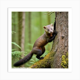 Weasel 3 Art Print