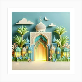 Islamic Ramadan 19 Art Print