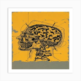 Brain And The Mind Art Print