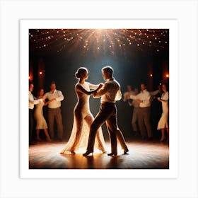 Dance Stock Videos & Royalty-Free Footage 1 Art Print