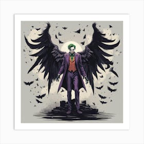 Batman Joker Art Print