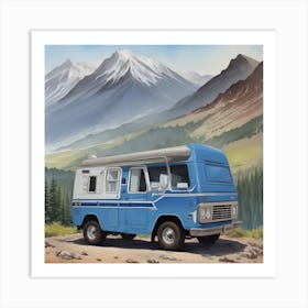 Rv Camper Art Print