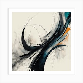 Abstract Painting art print 1 Art Print