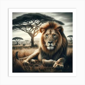 Lion King Art Print