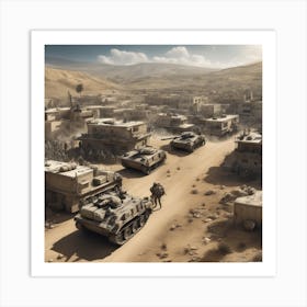 Iraq war 3 Art Print